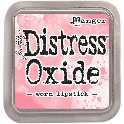 Distress Oxide Ink Pad - Tim Holtz - couleur «Worn Lipstick»